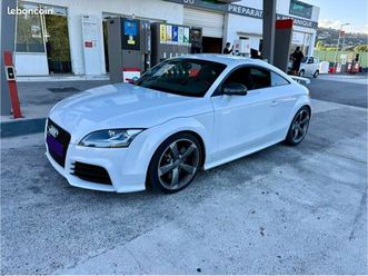 audi ttrs françaises, entièrement d’origine, suivi complet audi