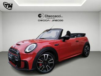 mini john cooper works cabrio f57 2021 2.0 jcw auto soli 34.000 km * iva esposta *