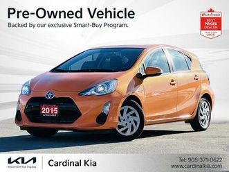 used 2015 toyota prius c technology