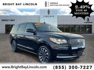 certified 2022 lincoln navigator reserve