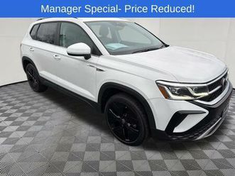 used 2022 volkswagen taos 1.5t sel