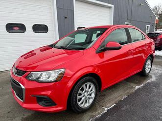 used 2017 chevrolet sonic lt