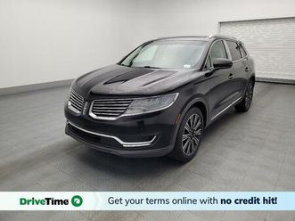 used 2017 lincoln mkx black label