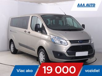 ford transit custom 2.2 tdci, bus, 9miest, čr,