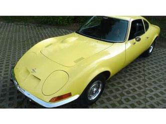 1972 opel gt jaune automatique conduite à gauche in férol...
