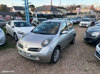 nissan micra 1.2i 70 cv moteur à chaîne ct ok 117000 km