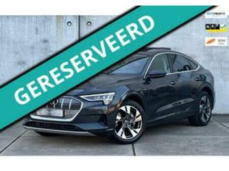 audi e-tron sportback 55 quattro business ediition plus 95kw — audi — marktplaats