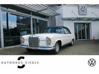 mercedes-benz 280 se w111 werkscabrio leder schalter klima res