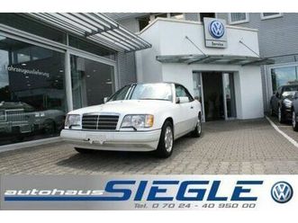 mercedes-benz e 320 cabrio w124 leder klimaautomatik memory t
