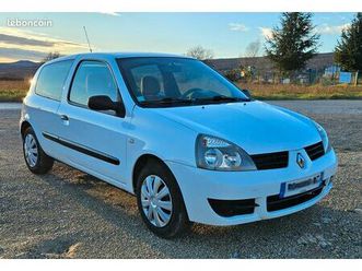 renault clio ii campus / 1.2 / 58 ch / 2 places / ct ok / entretiens ok