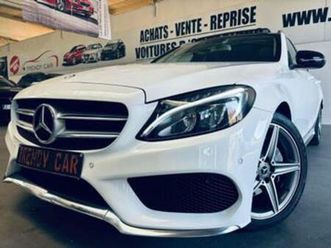② mercedes-benz c-klasse 220 d break pack amg+navi+pano+led+ca — mercedes-benz — 2ememain