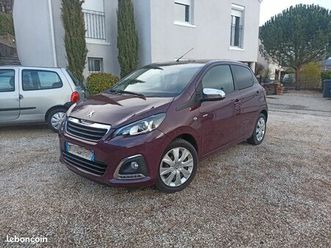 peugeot 108 finition style (moteur toyota)