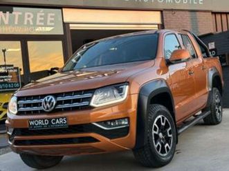 ② volkswagen amarok 3.0 tdi v6 canyon 4motion xenon camera nav — volkswagen — 2ememain