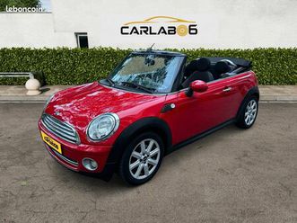 mini cooper 1.6 cabriolet 120 ch