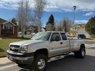 2004 chevrolet 3500 hd extended cab · 4x4 6.6 turbo diesel