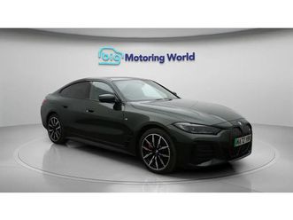 bmw i4 40 83.9kwh m sport gran coupe 5dr electric auto edrive (340 ps) £750 towards your finance depo hatchback 2022, 36042 miles, £25800 - 33053480 - exchangea