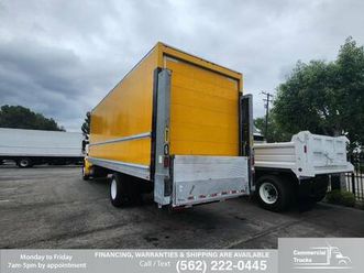 4400# alum railgate 26ft box truck freightliner wrnty paint available