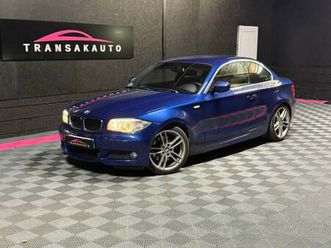 bmw serie 1 coupe e82 lci 123d 204 ch sport design pack m