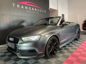 audi a3 cabriolet 2.0 tdi 150 s line s tronic 6
