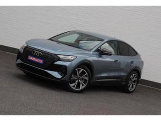 ② audi q4 e-tron 50 sb quattro s-line - matrix/keyless/sonos — audi — 2ememain