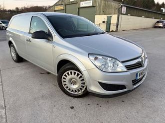 2011 vauxhall astra van club 1.3 cdti van car derived van diesel manual