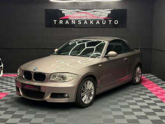 bmw serie 1 cabriolet e88 120d 177 ch m sport **chaine distribution neuve**
