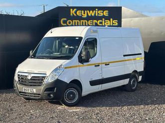 2019 vauxhall movano 2.3 cdti h2 van 130ps panel van diesel manual