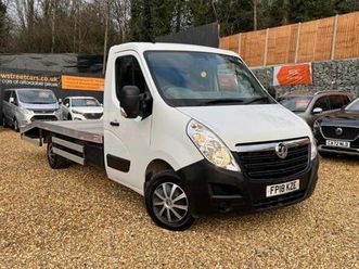 2018 vauxhall movano 2.3 cdti biturbo h1 chassis cab 145ps chassis cab diesel manual