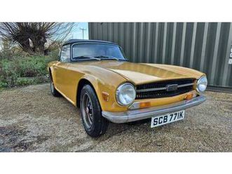 1972 triumph tr6 marron manuel, 4 vitesses conduite à dro...