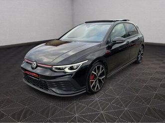 volkswagen golf 8 gti clubsport dsg7 2.0 tfsi 300 ch toit ouvrant caméra de recul sièges chauffant volant apple carplay android auto gps
