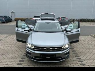 vw tigaun alspace r-line 2.0l tdi*dsg*ahk*360*7 sitzer*top zust
