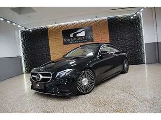 mercedes-benz e-klasse e 220d aut. e53 amg look, pano, luft, burmester...