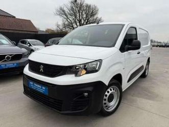 ② peugeot partner 1.6 bluehdi 100pk l2 lengte 2 bluetooth pdc — camionnettes & utilitaires — 2ememain