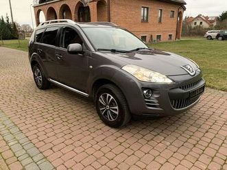 peugeot 4007 2,4 16v ze szwajcarii full opcja webasto 7-os lublin • olx.pl