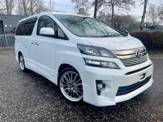 2013 toyota vellfire fresh import golden eye 11 3.5 v6 auto 7 seats mpv 4/b grade mpv petrol aut...