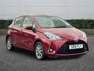 2018 toyota yaris 1.5 hybrid icon 5dr cvt hatchback petrol/electric automatic