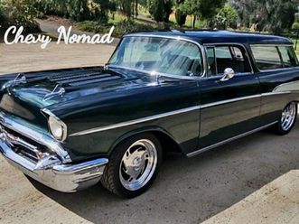 1957 chevrolet nomad show ready - full rotisserie restoration.