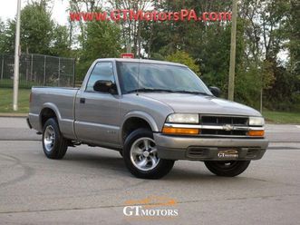 2001 chevrolet s-10 reg cab 118