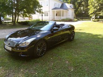 infiniti g37 cabrio 3.7 v6 gt premium (automata)