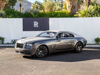 certified 2020 rolls-royce wraith rancho mirage ca 92270