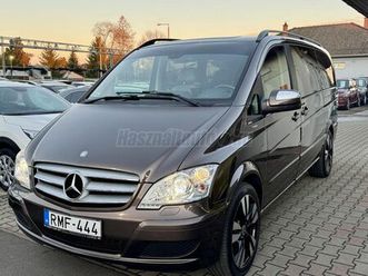 mercedes-benz viano 2.2 cdi avantgarde l (automata) 185000km!magyarországon vásárolt!első tulajdonostól!vezetett szervizkönyves!