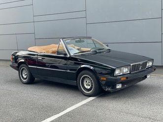 maserati biturbo, 1.hand, original 38500km, schwarz/beige