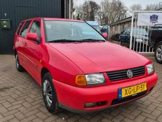 volkswagen polo nieuwe apk 1.6 variant 55kw 1998 rood — volkswagen — marktplaats
