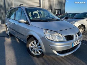 renault grand scenic 2.0 dci 150 chvx « attelage,jantes,régulateur de vitesse »