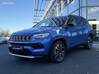 jeep compass 1.3 t t4 130 ch bvm6 limited