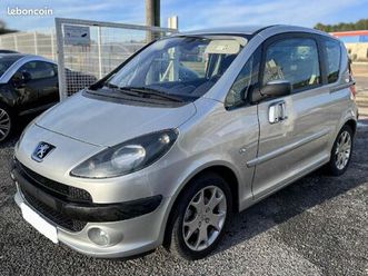 peugeot 1007 1.6i 16v 110chtronic sporty pack