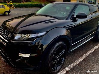 range rover évoque coupé 4x4