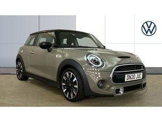 2020 mini cooper 2.0 cooper s exclusive (189bhp) hatchback 3d auto