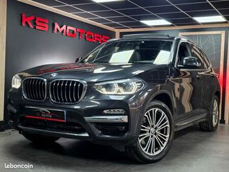bmw x3 (g01) xdrive20da 190 cv bva gps tel toit ouvrant panoramique camera360 (ks motors)