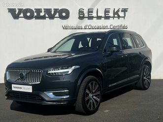 volvo xc90 recharge t8 awd 310+145 ch geartronic 8 7pl inscription luxe